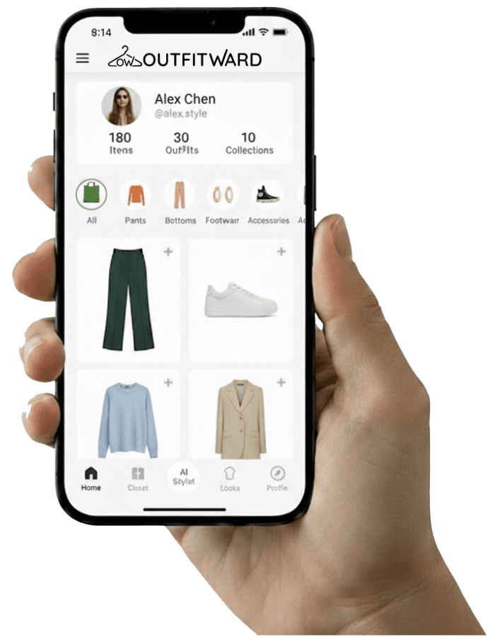 OutfitWard app preview